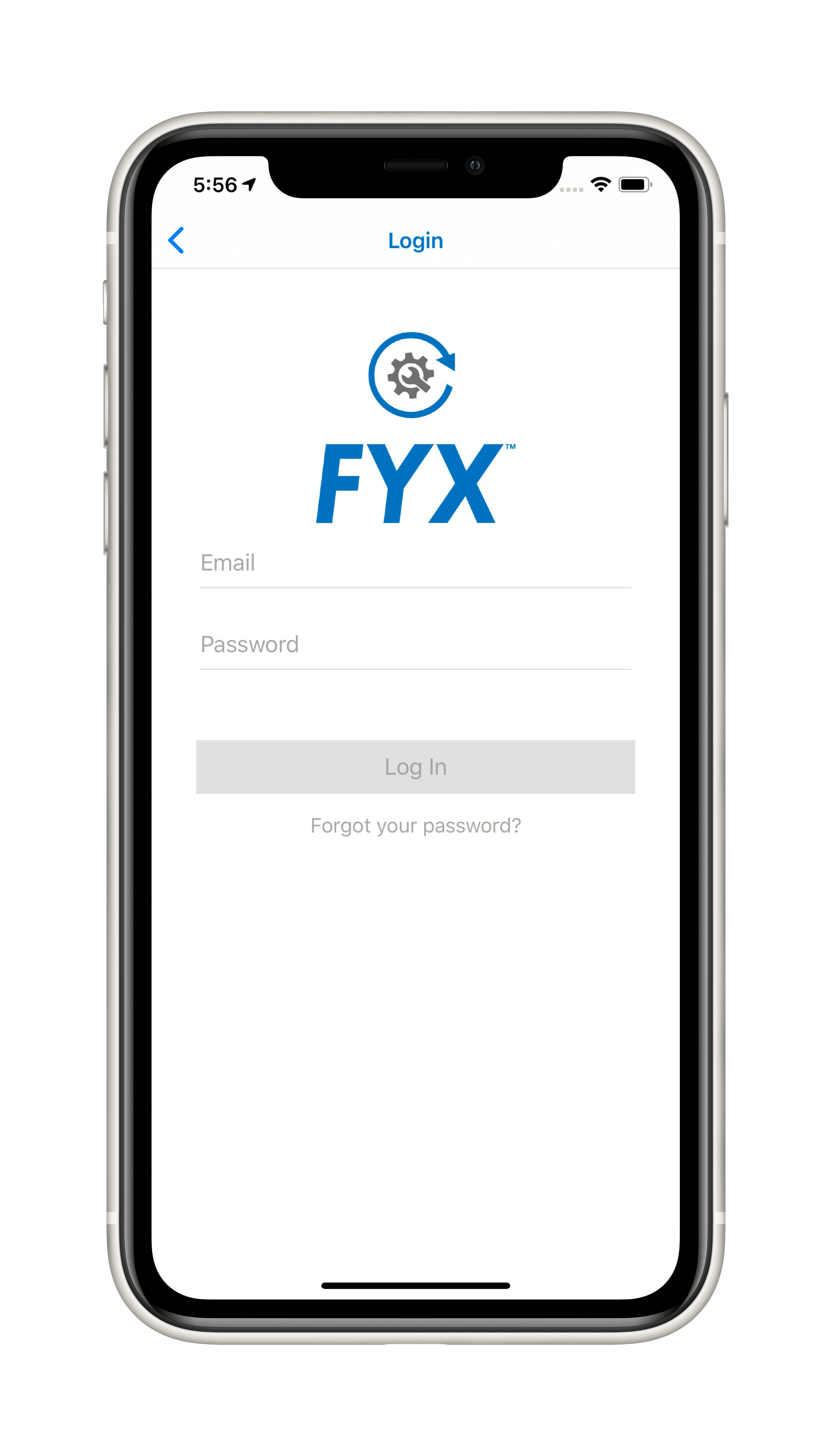 iPhone 11_Fyx_Driver_Login iPhone 11_Fyx_Driver_Login